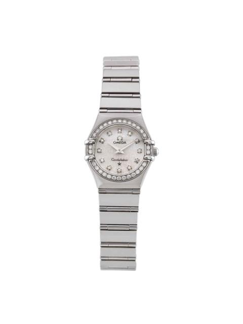 OMEGA OMEGA Women's Constellation Diamond Watch, Circa 1990s (Authentic Pre-Loved)