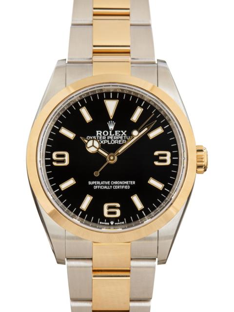 ROLEX Pre-owned Rolex Explorer 124273 Black Dial