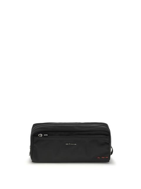 Other Designers Kiton Nylon Men Beauty Case Nero