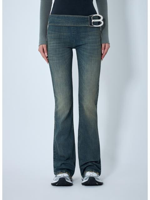 BALENCIAGA Balenciaga Women Buckle Bootcut Pants