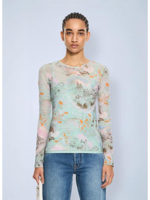 Off-White Off-White Women Light Jersey Storytelling Double Top