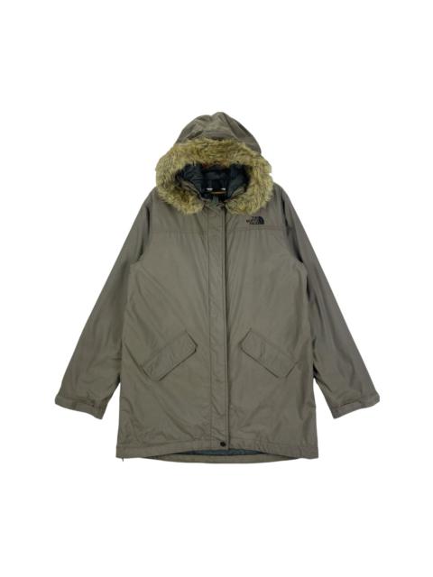 The North Face Vintage The North Face Faux Fur Hoodie Jacket