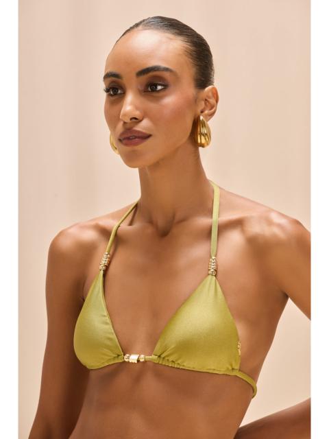 PatBO JADE LYCRA LACE BIKINI TOP