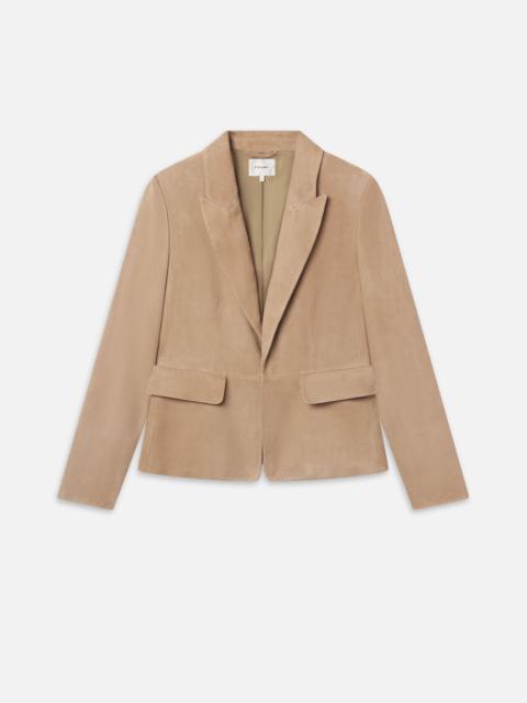 FRAME The Suede Sleek Blazer