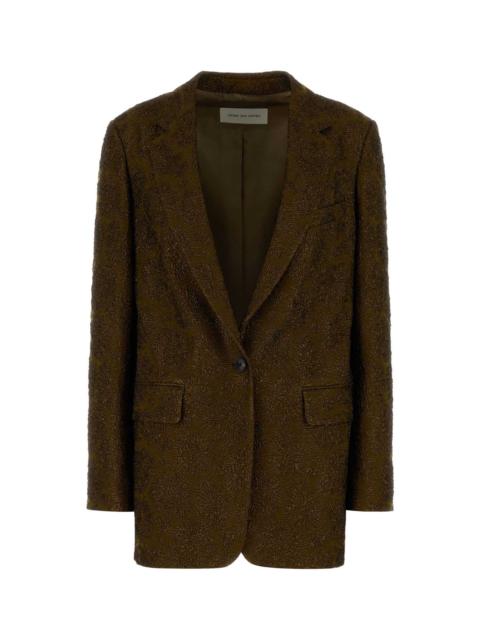 Dries Van Noten Dries Van Noten Women Bronze Jacquard Blazer