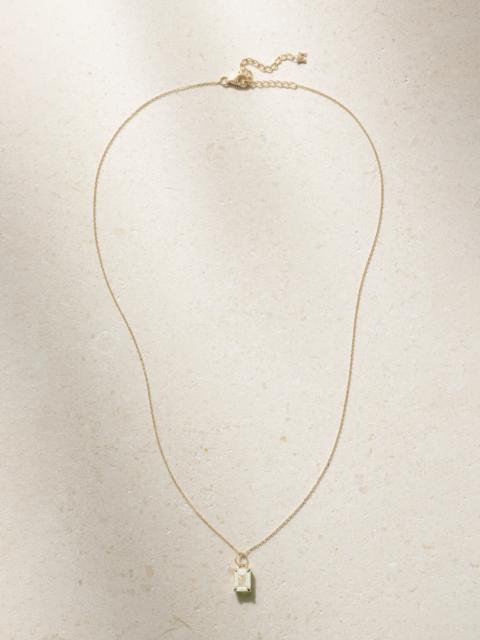 MATEO 14-karat Gold Amethyst Necklace