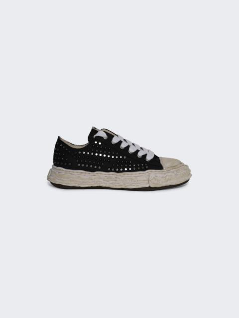 Maison MIHARAYASUHIRO Peterson 23 Og Sole Studded Canvas Low-top Sneaker Black