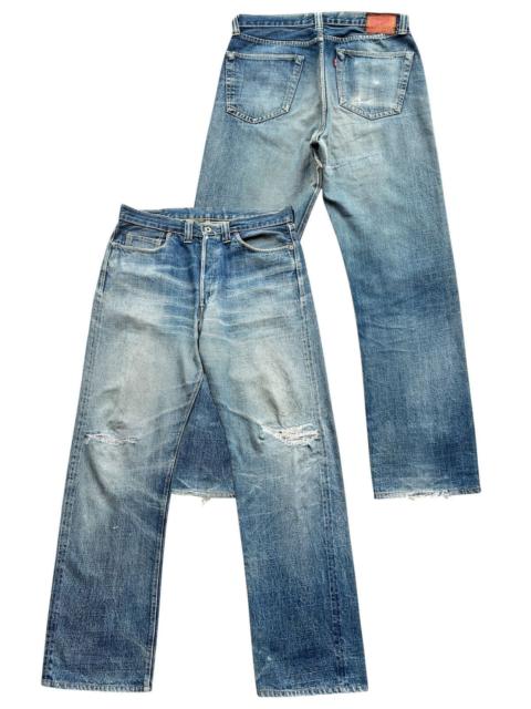 Other Designers Vtg 90s Denime Selvedge Japan Distressed Denim Jeans 34x32