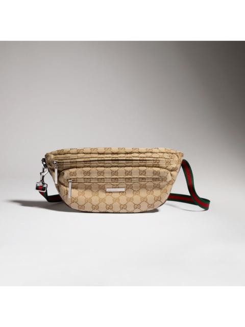 GUCCI Gucci Tag Medium Crossbody Bag Beige
