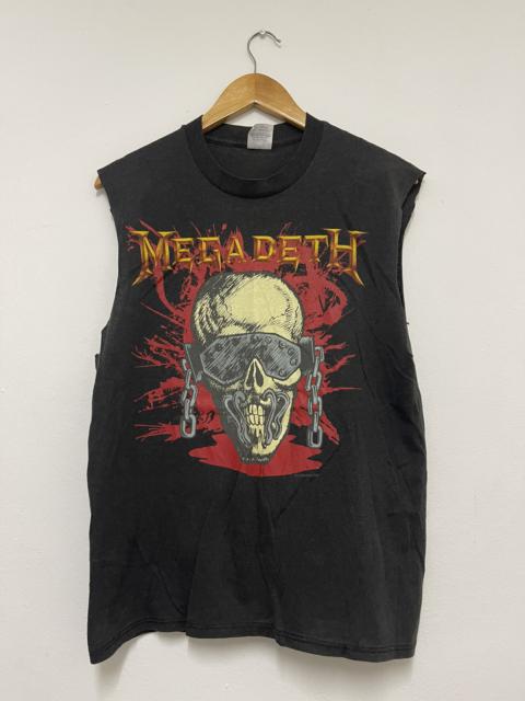 Other Designers Vintage - Vintage Megadeth Band “ Tour 1987 T-Shirt A1