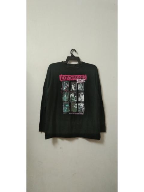 Other Designers Japanese Brand - PUNK ANTI EXP-RASSIONS LONG SLEEVE TEE