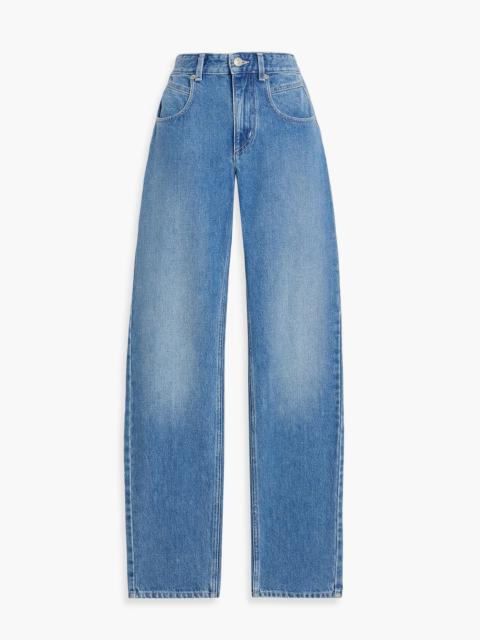 Isabel Marant Étoile Vanda high-rise straight-leg jeans