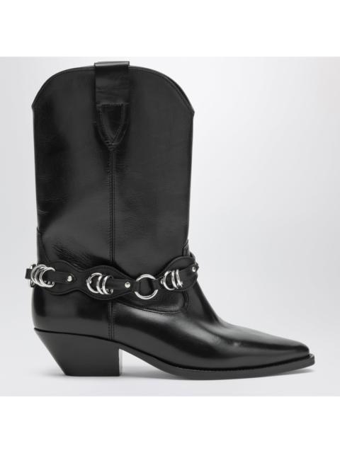 Isabel Marant Isabel Marant Black Duerto Calfskin Boots Women