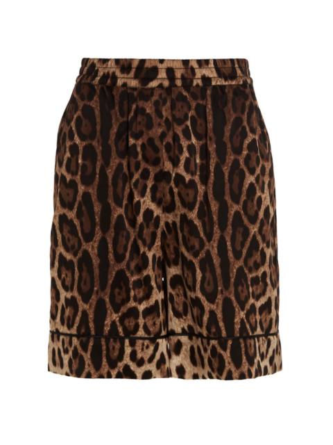 Dolce & Gabbana Dolce & Gabbana Women Leopard Shorts
