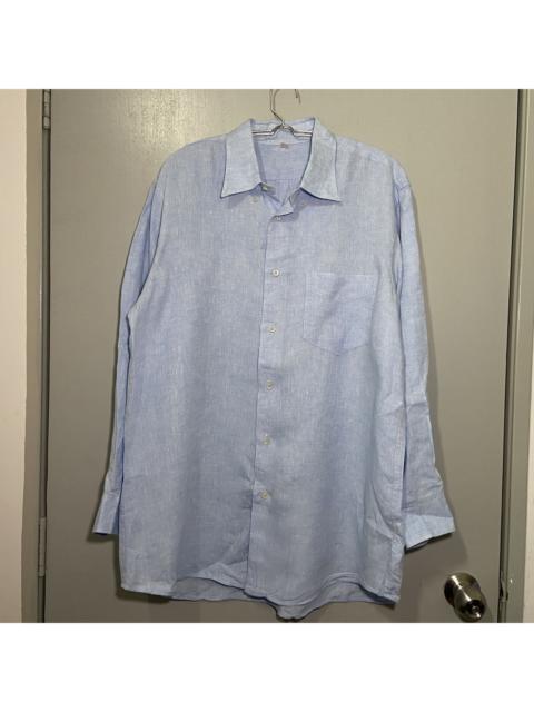 Other Designers Uniqlo Premium Linen Long Sleeve Shirt