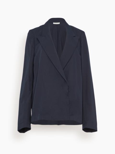 Dries Van Noten Caplana Bis Shirt in Navy