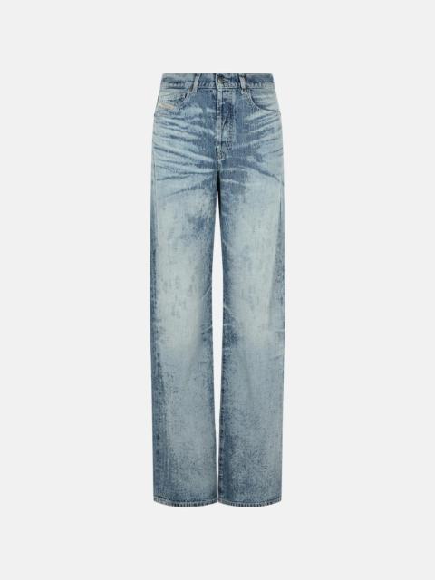 Diesel 'SENT 1971' LIGHT BLUE COTTON JEANS