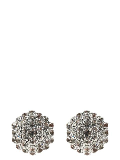 self-portrait 'Crystal Flower' earrings