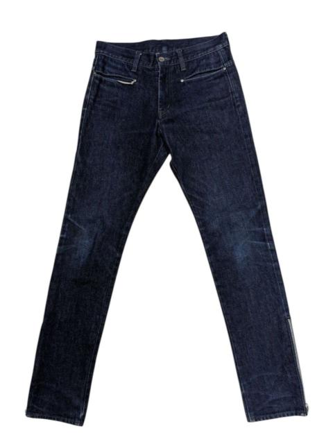 Other Designers STUDIOUS BLUE INDIGO DENIM PANT LOWER SIDE UNIVERSAL ZIPPER