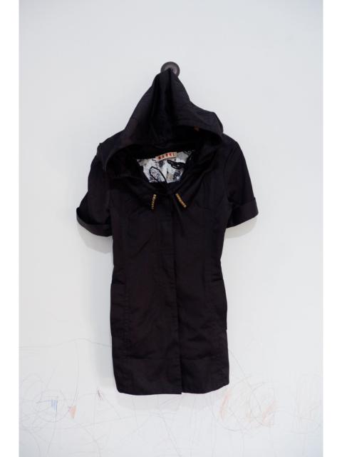 Marni Marni Nylon Studded Hoodie Jacket