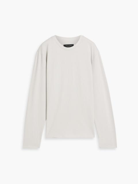 rag & bone Lewis cotton-blend T-shirt