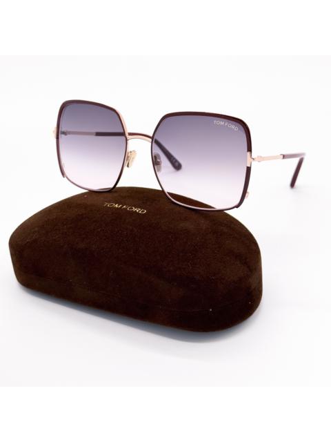 NEW TOM FORD RAPHAELA TF1006 69W WOMEN SUNGLASSES FT1006/S