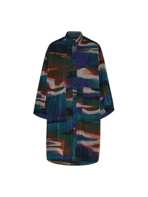 HENRIK VIBSKOV CAST SHIRT - GREEN COSMIC