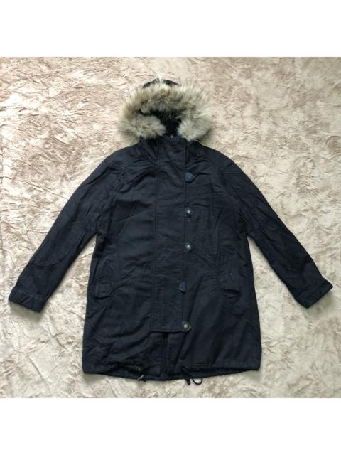 Other Designers Issey Miyake - Tsumori Chisato Parka Fur Hoodie #4191-146