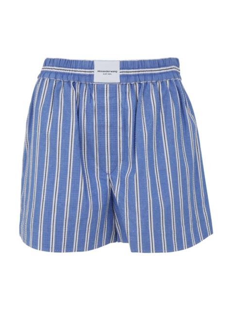 ALEXANDER WANG CLASSIC BOXER WITH CLEAR BEAD HOTFIX CLOTHING