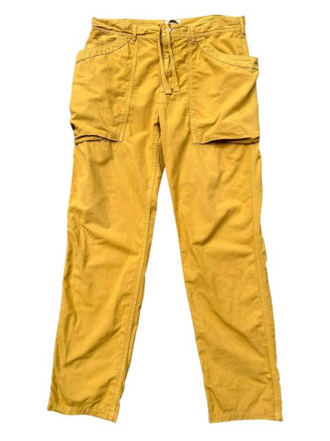 Other Designers Vintage Spellbound Omnigod Pocket Buckle Back Yellow Pants