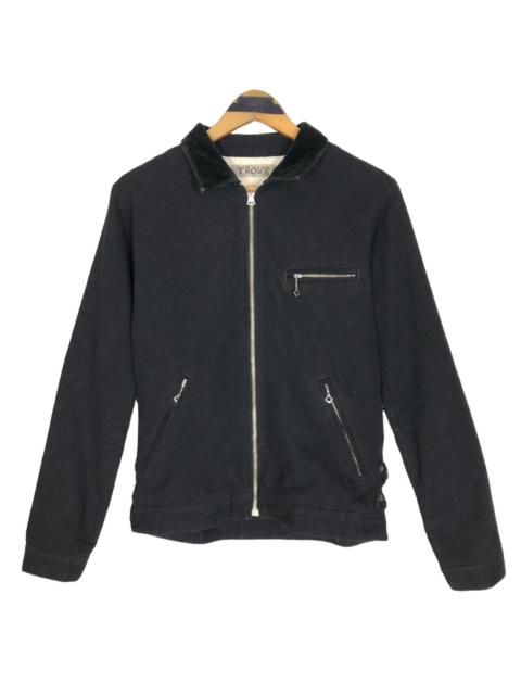 Other Designers Vintage Trove Rider Jacket Full Zip Biker Jacket