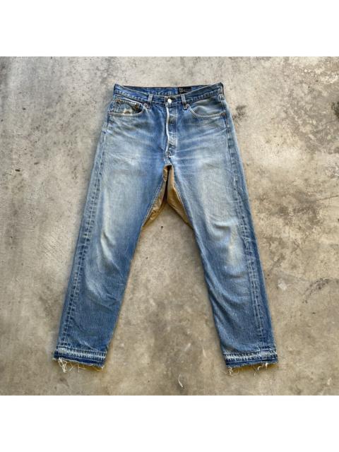Other Designers Japanese Brand - W32x29💥 Vintage Japanese Custom Faded Denim Jeans Pants