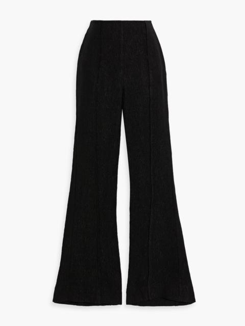 GANNI Jacquard flared pants