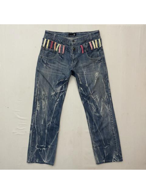 Other Designers If Six Was Nine - Vintage‼️ ANGLE STORM Double Waist Storm Jeans Denim Pants