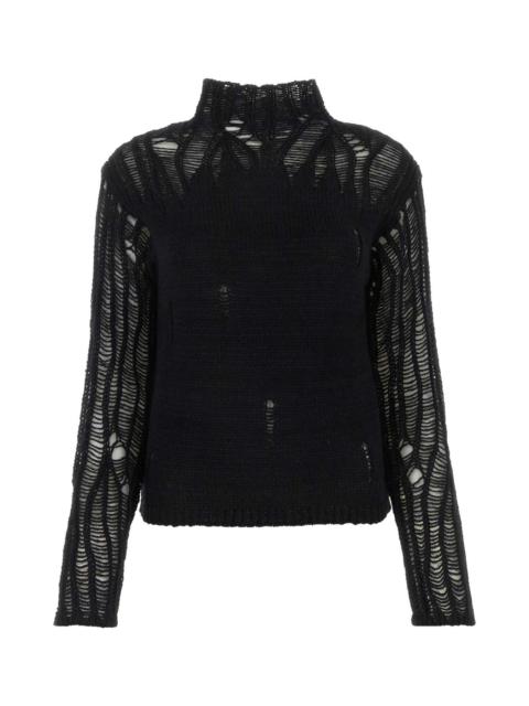 Chloé Chloe Women Black Wool Blend Sweater