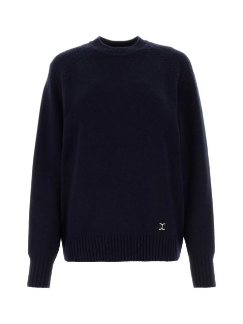Chloé Dark blue cashmere blend oversize sweater