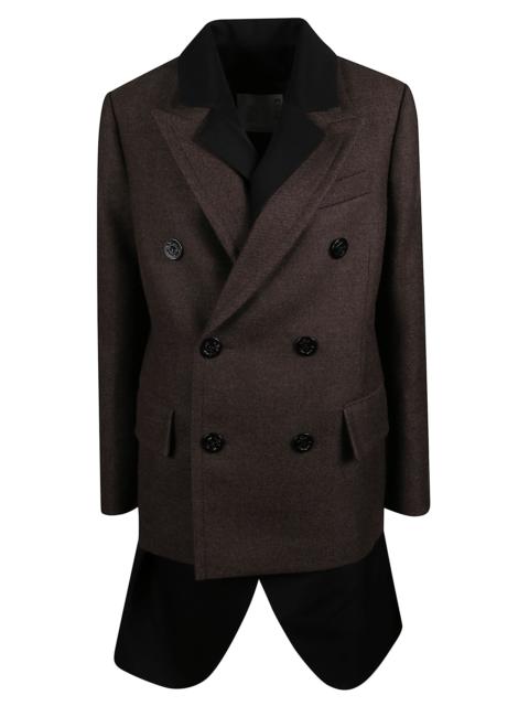 sacai Sacai Women Double-Faced Blazer
