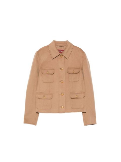 Max Mara Studio Max Mara Studio Neutrals Jackets - Tweed Jackets Women