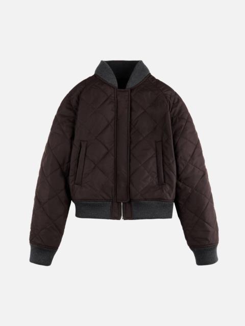 HOGAN Cropped bomber jacket