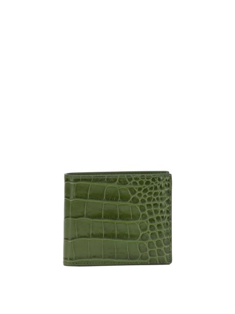 TOM FORD Tom Ford T Line Wallet Green Men