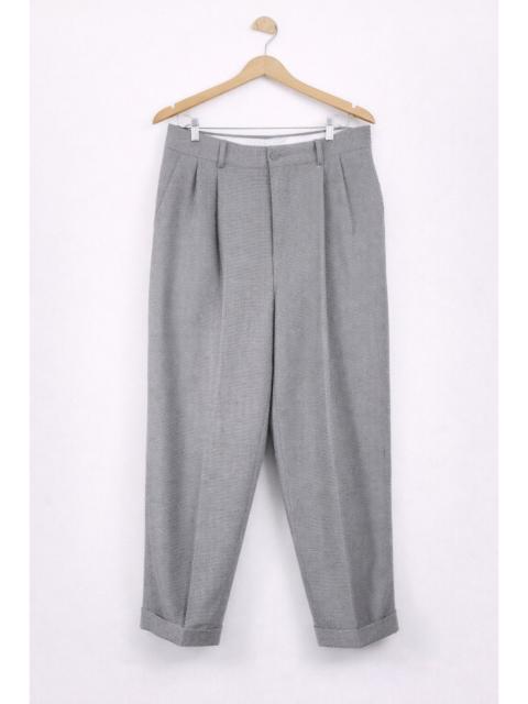 Yohji Yamamoto Y’s by Yohji Yamamoto Grey Wool Trousers Tailored Pants