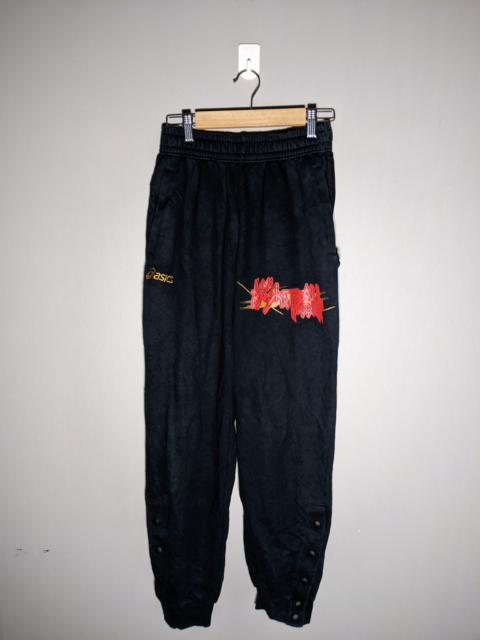 Asics Rare Asics Basketball Addict Big Print Black Mens Sweatpants