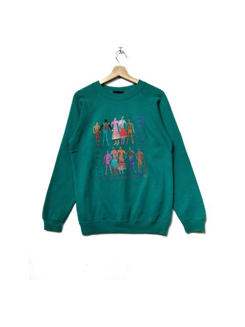 Other Designers Hanes × Vintage - Vtg 90's Laurel Burch American Artist #sweaterweather