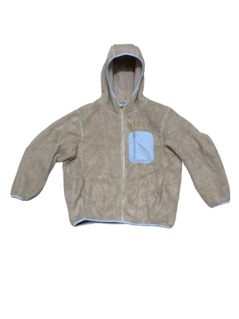 Other Designers J.W.Anderson - J.W.Anderson X Uniqlo Sherpa Fleece Zipper Hoodie Design