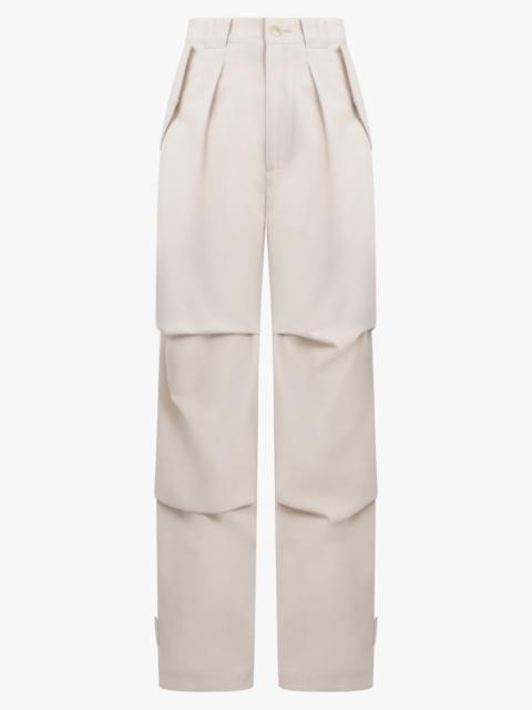 AFTER PRAY TECHNICAL WOOL PANTS | IVORY
