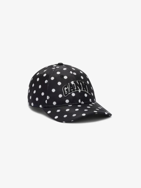 GANNI PRINTED NYLON CAP