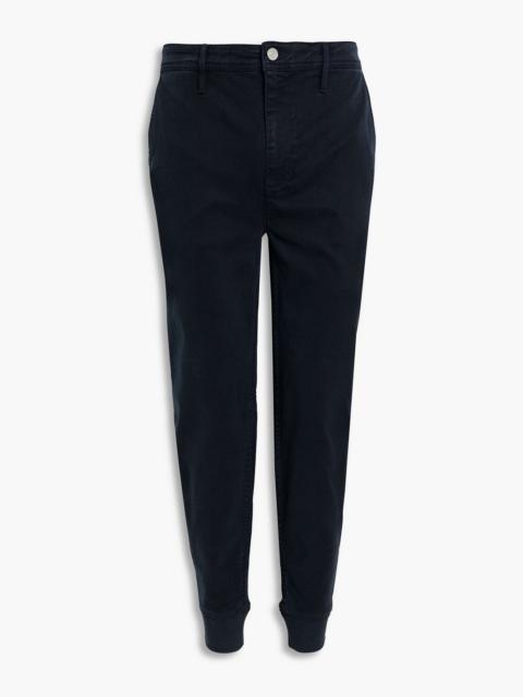 FRAME Tapered Lyocell-blend twill pants