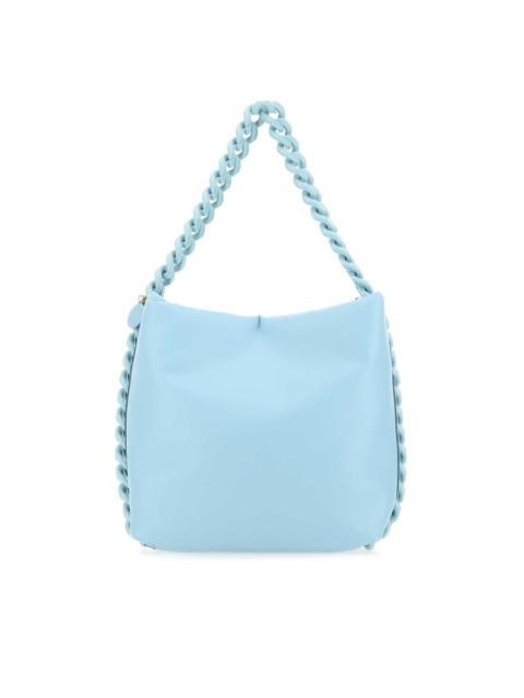 Stella McCartney Stella McCartney Pastel Light-blue Alter Mat Falabella Padded Shoulder Bag