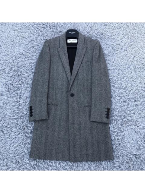 SAINT LAURENT Saint Laurent Paris 17fw wool coat