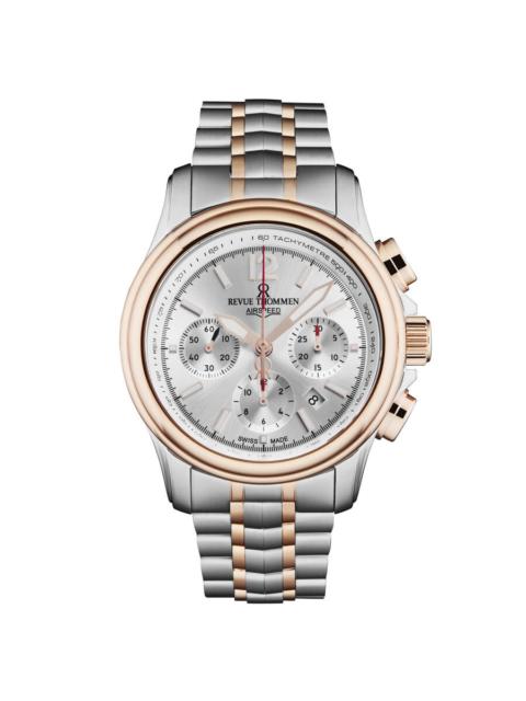 Other Designers Revue Thommen Air Speed Chronograph Automatic Silver Dial Men's Watch 16041.6452